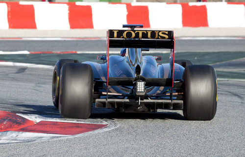Difusor trasero del Lotus Renault GP R31