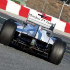 Difusor trasero del Sauber C30