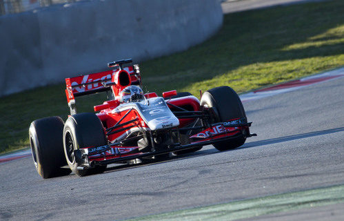 Jerome D'Ambrosio en Barcelona con el MVR-02