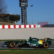 Heikki Kovalainen en el Circuit de Catalunya