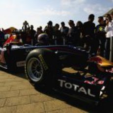 El RB5 fue el monoplaza elegido por Red Bull para la exhibición