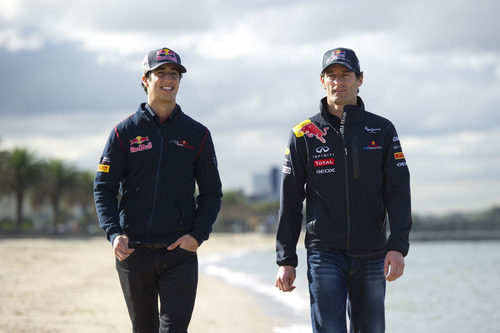 Ricciardo encantado con Red Bull y Mark Webber