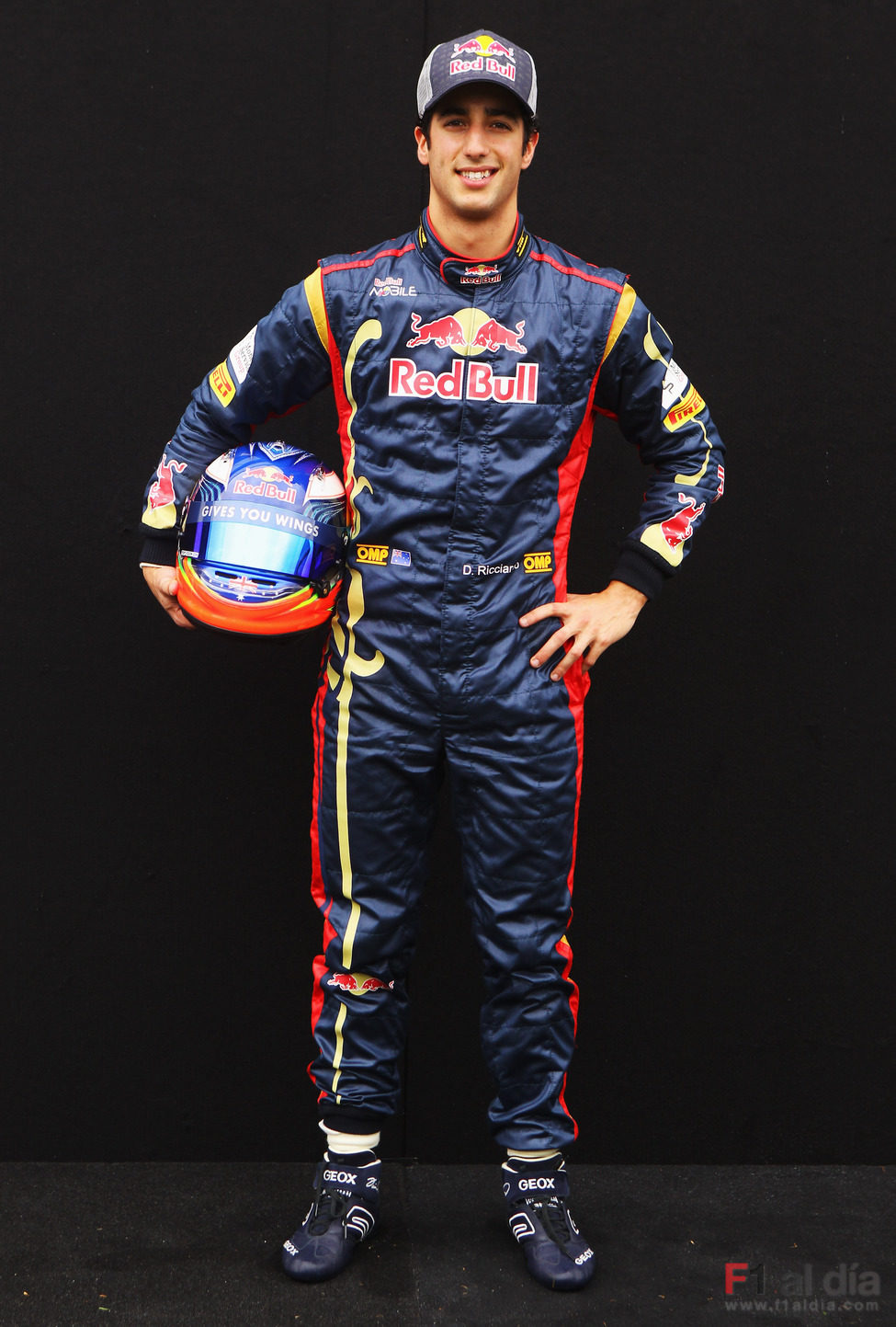 Daniel Ricciardo posando