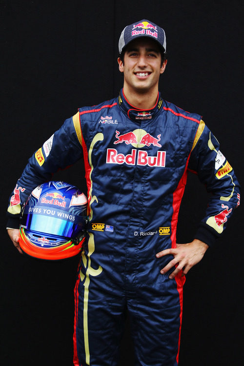 Ricciardo, sonriente