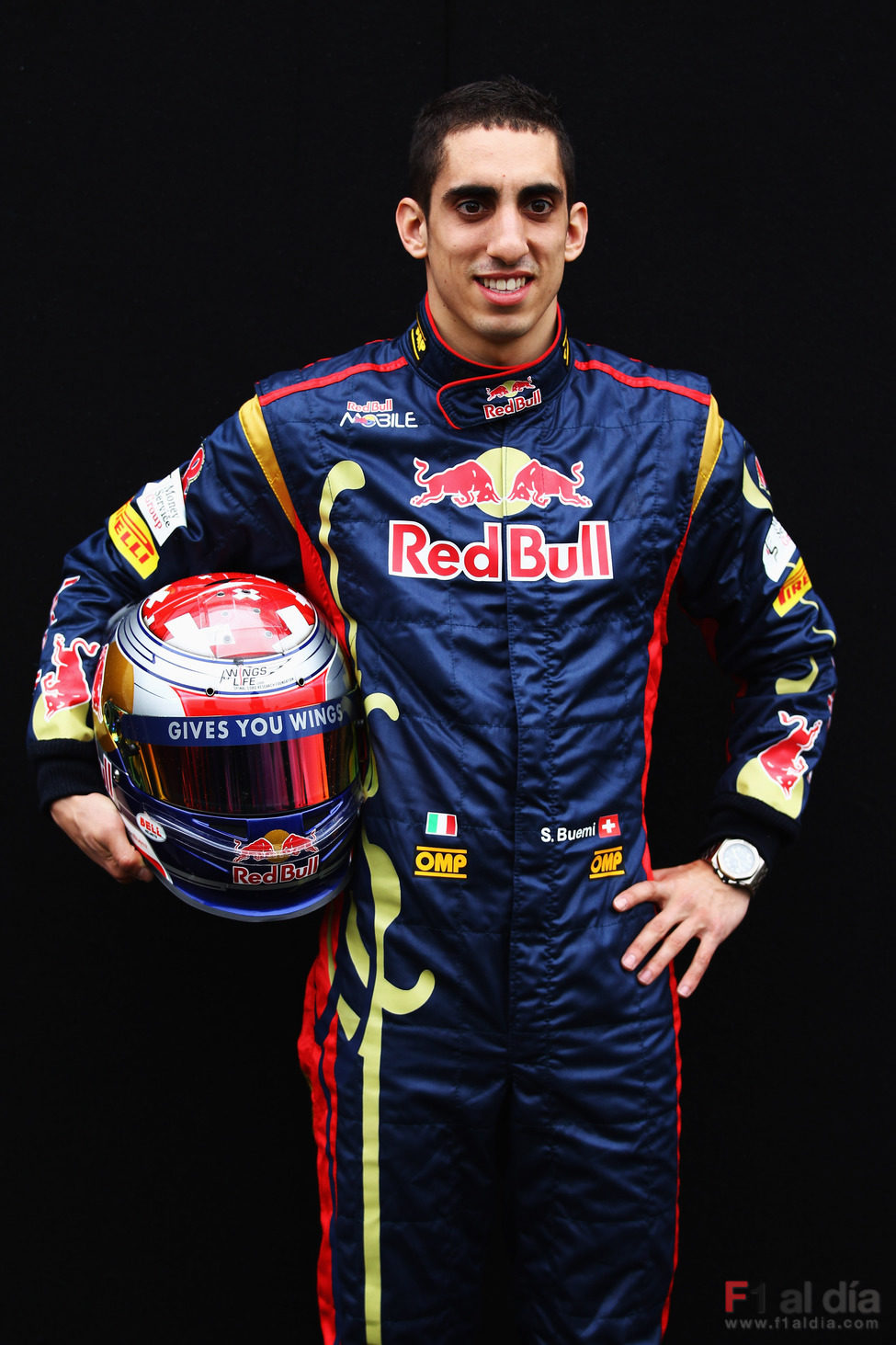 Sebastien Buemi, algo mas sonriente