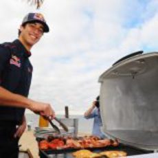 El chef Daniel Ricciardo