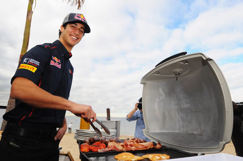 El chef Daniel Ricciardo