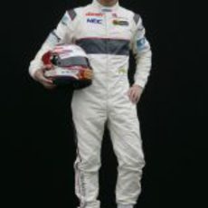 Kamui Kobayashi para la foto oficial