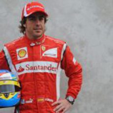 Foto oficial de Fernando Alonso para la temporada 2011