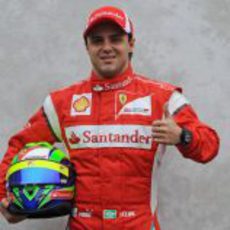 Foto oficial de Felipe Massa para la temporada 2011