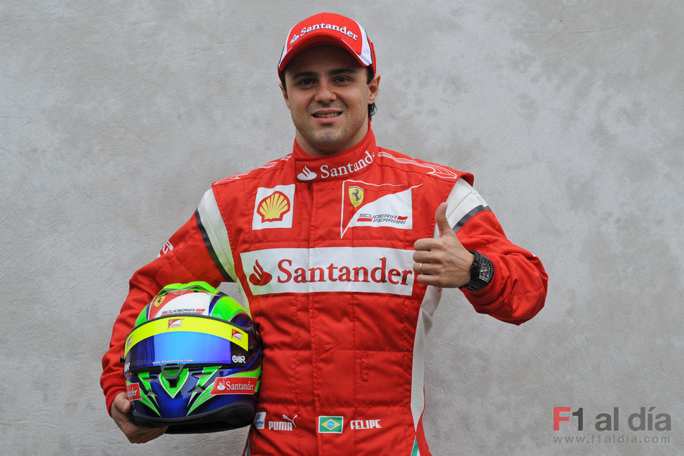 Foto oficial de Felipe Massa para la temporada 2011