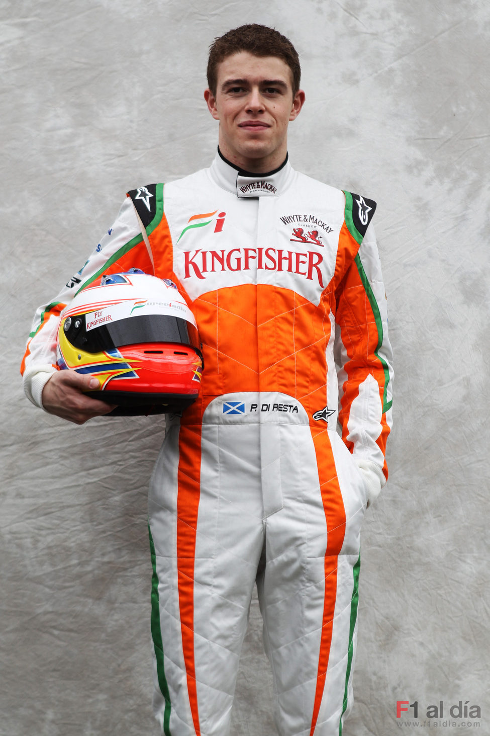 Foto oficial de Paul di Resta para la temporada 2011