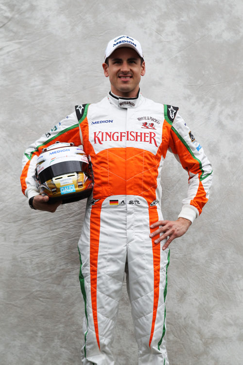 Foto oficial de Adrian Sutil para la temporada 2011