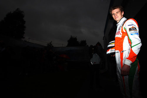 Hülkenberg fotografiado en Melbourne