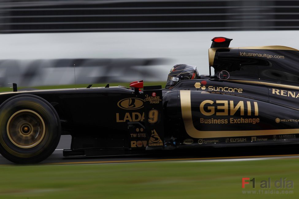 Heidfeld en acción en Albert Park