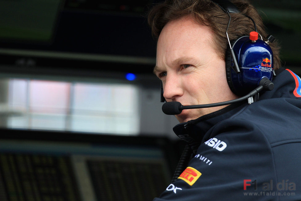 Horner atento a sus chicos