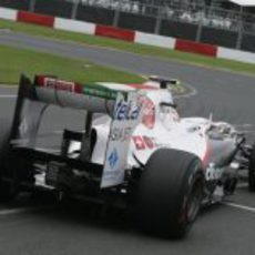 Pérez en el Sauber C30 en Albert Park