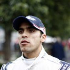 Pastor Maldonado en Melbourne