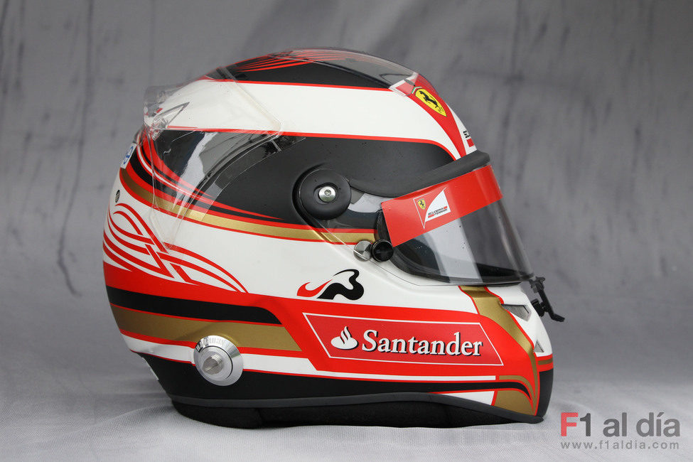 Casco de Jules Bianchi para 2011