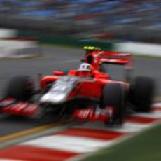 D'Ambrosio rueda en Albert Park