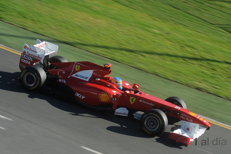 Fernando Alonso acabó 4º en Australia