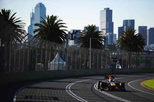 Sebastian Vettel venció en el GP de Australia