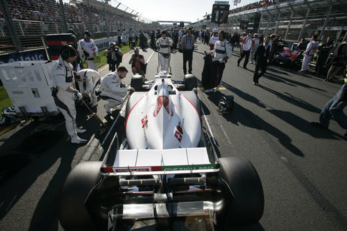 El alerón ilegal de Sauber