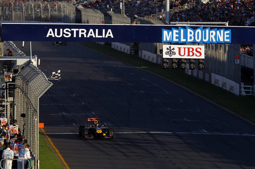 Bandera a cuadros para Vettel