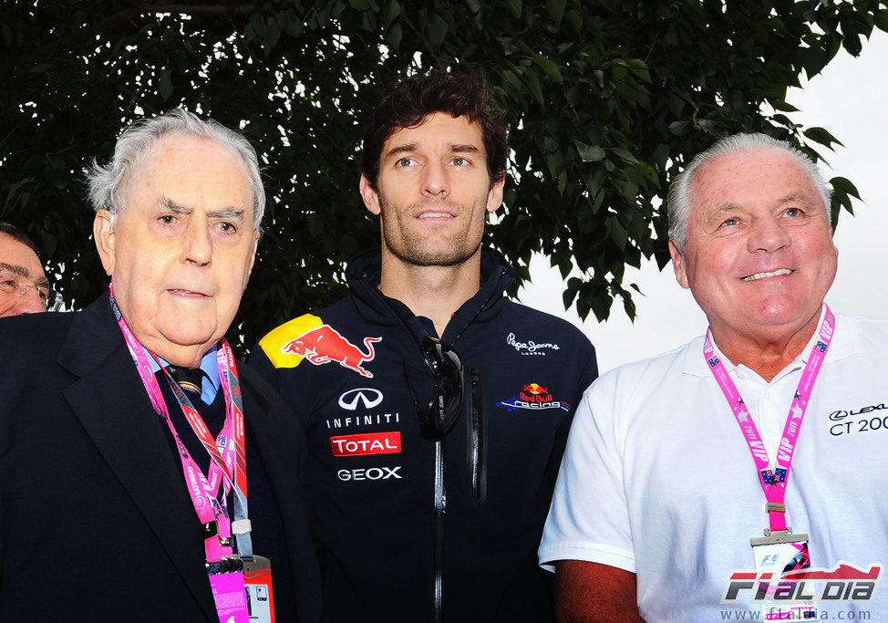Brabham, Jones y Webber