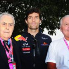 Brabham, Jones y Webber