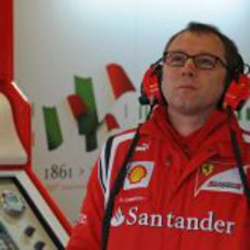 Stefano Domenicali en el GP de Australia 2011