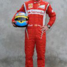 Foto oficial de Fernando Alonso para 2011