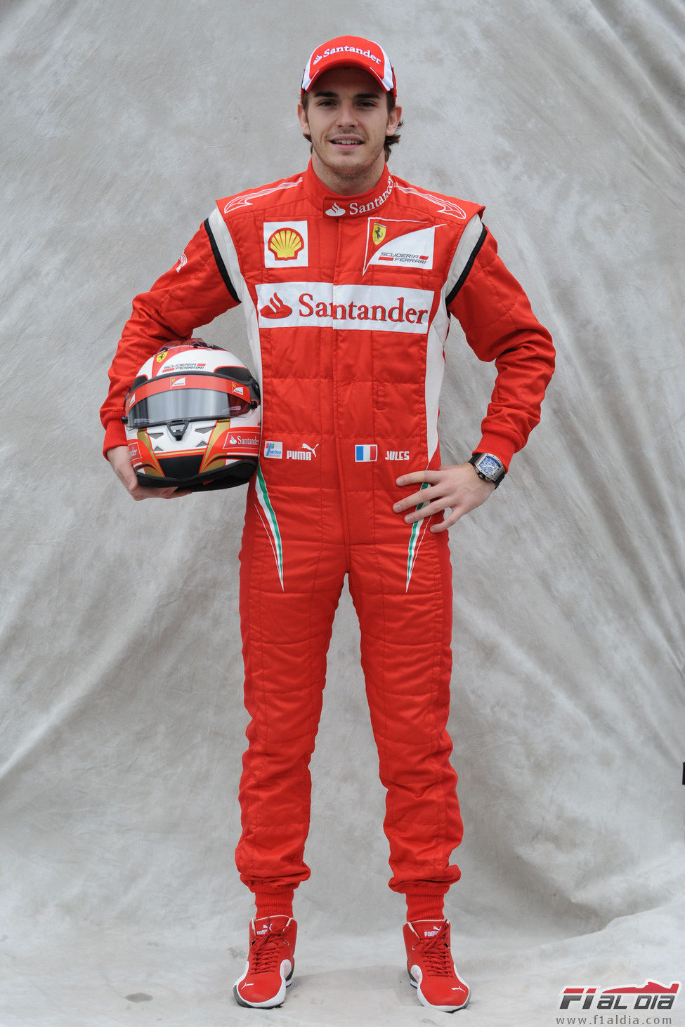 Foto oficial de Jules Bianchi para 2011