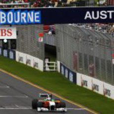 Adrian Sutil en los libres del GP de Australia