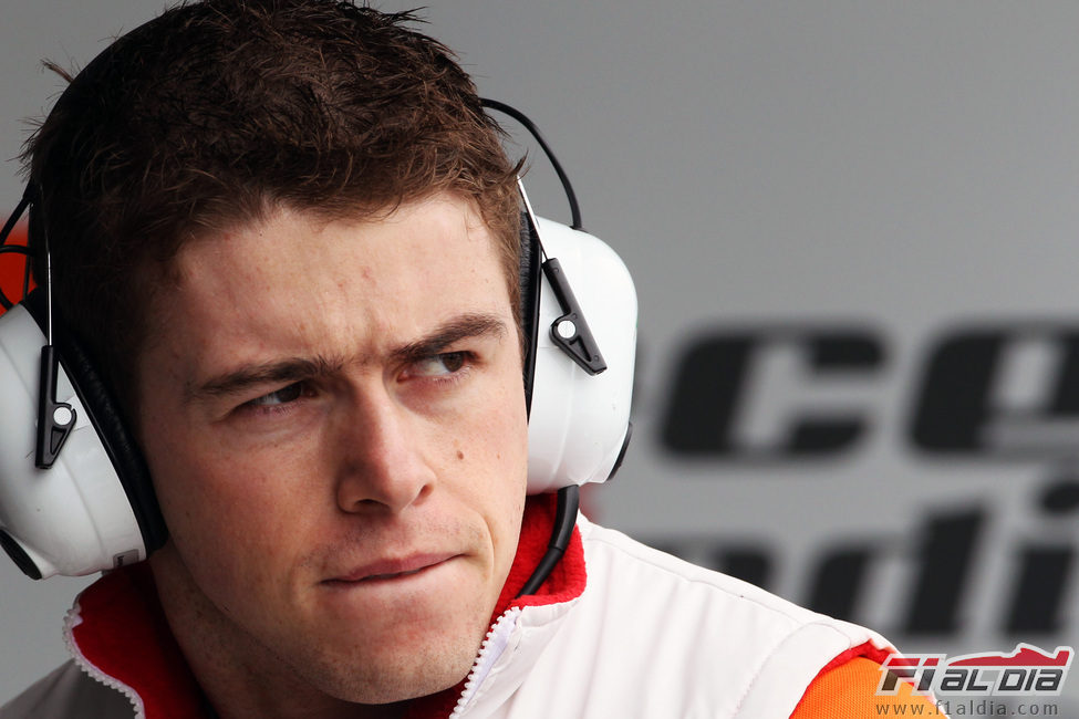 Paul di Resta nervioso ante su primer fin de semana de Gran Premio