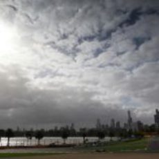 Cielo nublado en la primera jornada