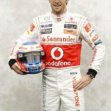 Foto oficial de Jenson Button para 2011