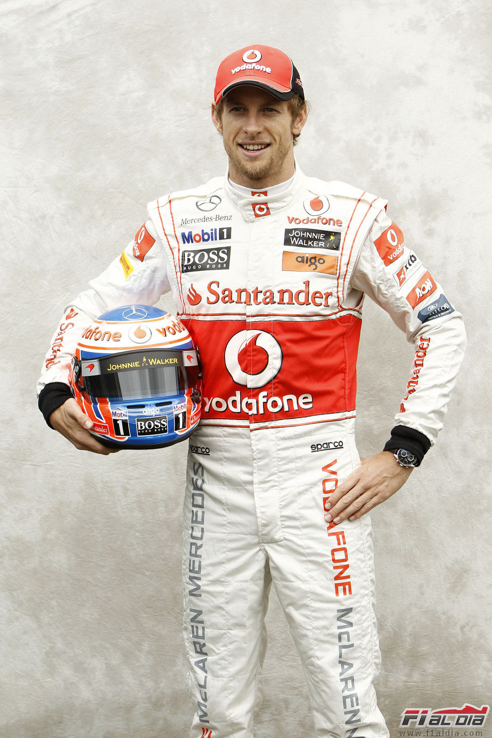 Foto oficial de Jenson Button para 2011