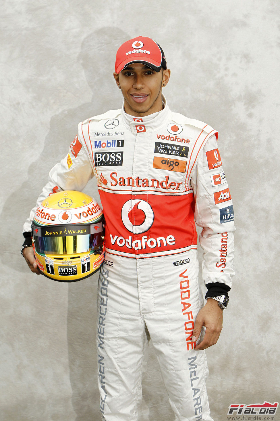 Foto oficial de Lewis Hamilton para 2011