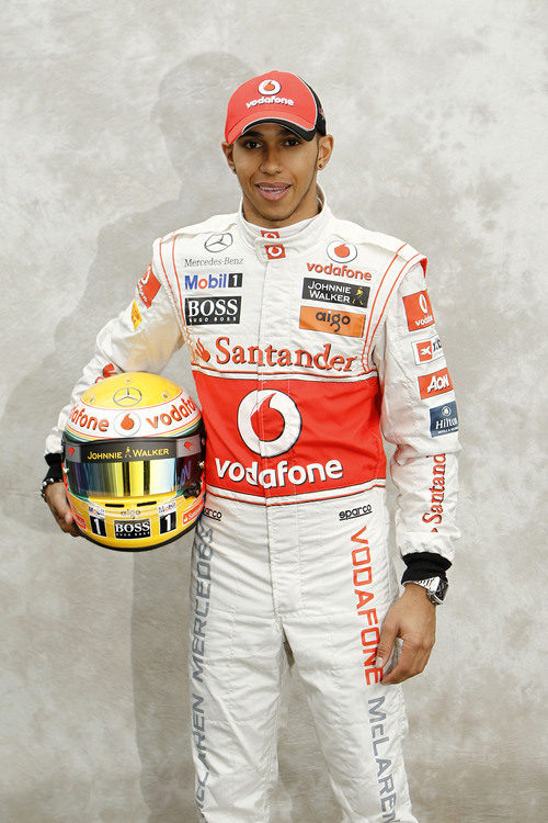 Foto oficial de Lewis Hamilton para 2011