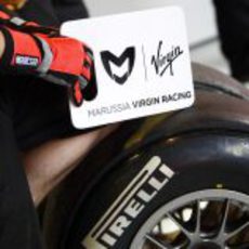 Neumáticos Pirelli en el Virgin Racing