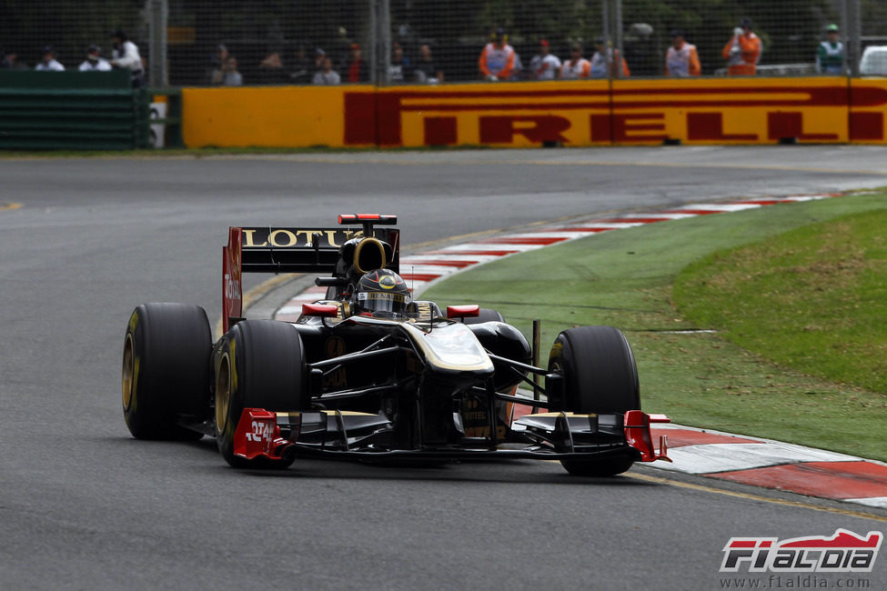 Heidfeld en la clasificación del GP de Australia 2011