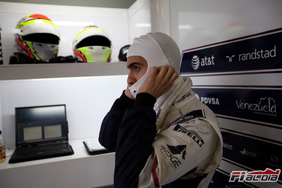 Maldonado se prepara para subirse al Williams