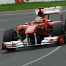 Alonso en la clasificación del GP de Australia 2011