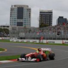 Felipe Massa en la clasificación del GP de Australia 2011