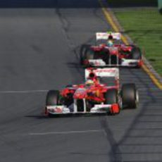 Alonso por delante de Massa en Australia