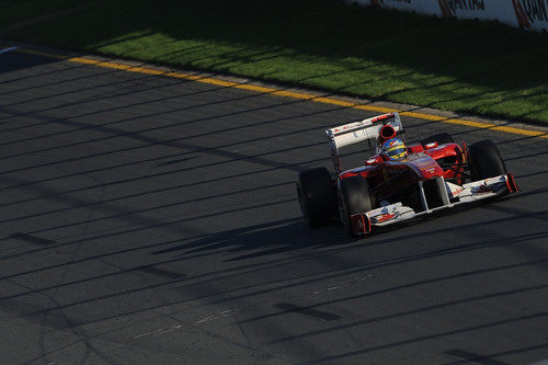 Fernando Alonso en busca del podio