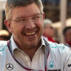 Ross Brawn sonríe en Melbourne