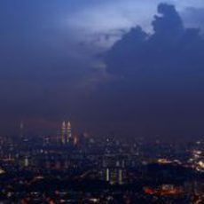 Kuala Lumpur de noche