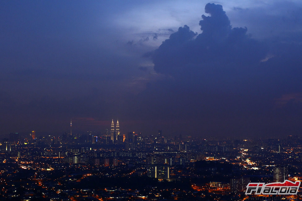 Kuala Lumpur de noche